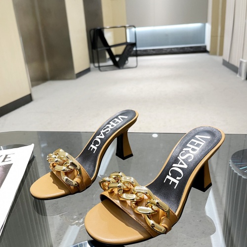 Replica Versace Slippers For Women #958825 $68.00 USD for Wholesale