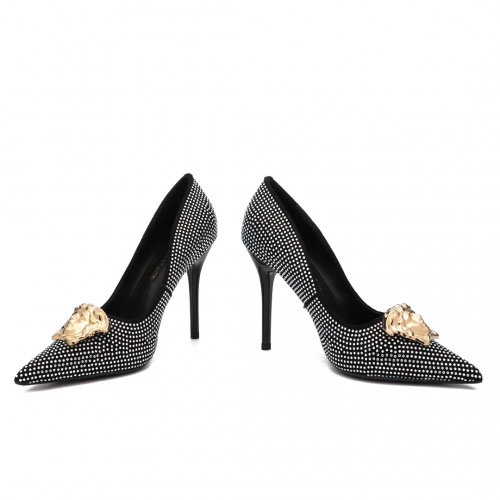 Replica Versace High-Heeled Shoes For Women #958838 $80.00 USD for Wholesale