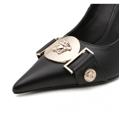 Replica Versace High-Heeled Shoes For Women #958843 $80.00 USD for Wholesale