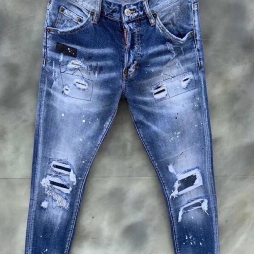 Dsquared Jeans For Men #958881 $68.00 USD, Wholesale Replica Dsquared Jeans