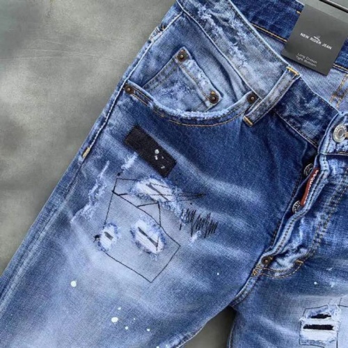 Replica Dsquared Jeans For Men #958881 $68.00 USD for Wholesale