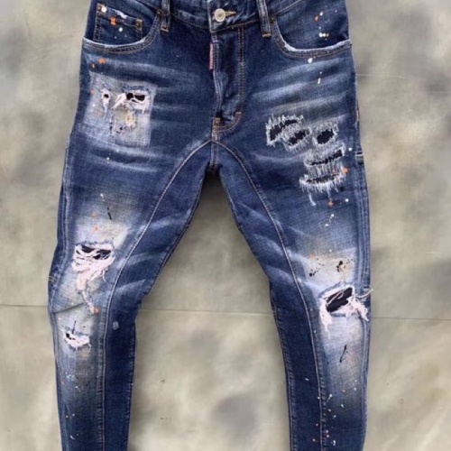 Dsquared Jeans For Men #958885 $68.00 USD, Wholesale Replica Dsquared Jeans