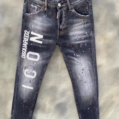 Dsquared Jeans For Men #958901 $68.00 USD, Wholesale Replica Dsquared Jeans