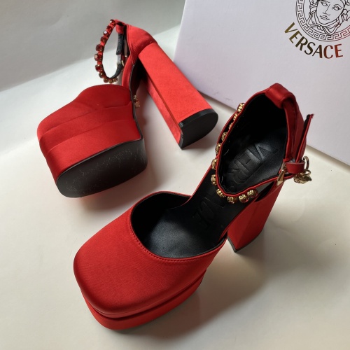 Replica Versace Sandal For Women #958934 $105.00 USD for Wholesale