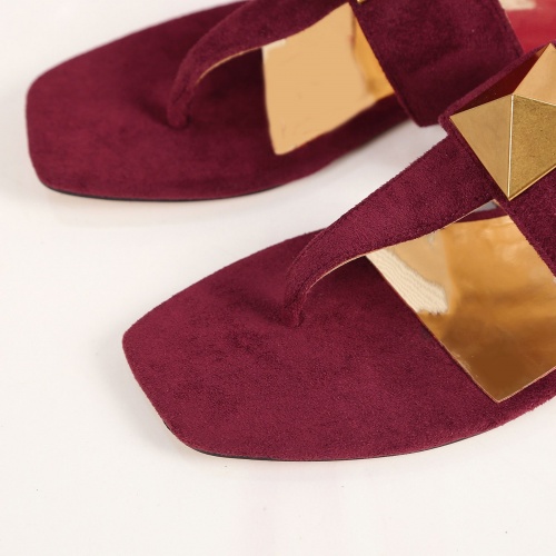 Replica Valentino Slippers For Women #958951 $68.00 USD for Wholesale