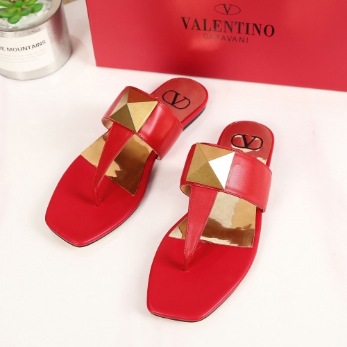 Valentino Slippers For Women #958953 $68.00 USD, Wholesale Replica Valentino Slippers