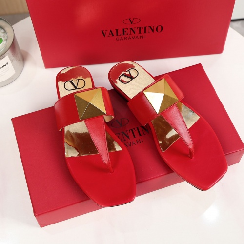Replica Valentino Slippers For Women #958953 $68.00 USD for Wholesale