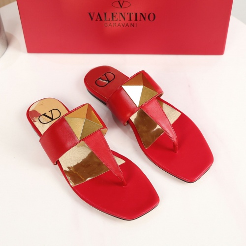 Replica Valentino Slippers For Women #958953 $68.00 USD for Wholesale