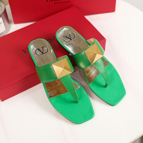 Replica Valentino Slippers For Women #958961 $68.00 USD for Wholesale