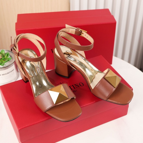 Replica Valentino Sandal For Women #958962 $76.00 USD for Wholesale