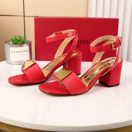 Replica Valentino Sandal For Women #958966 $76.00 USD for Wholesale
