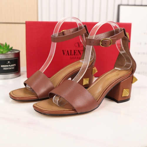 Replica Valentino Sandal For Women #958987 $76.00 USD for Wholesale