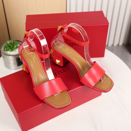 Replica Valentino Sandal For Women #958995 $76.00 USD for Wholesale