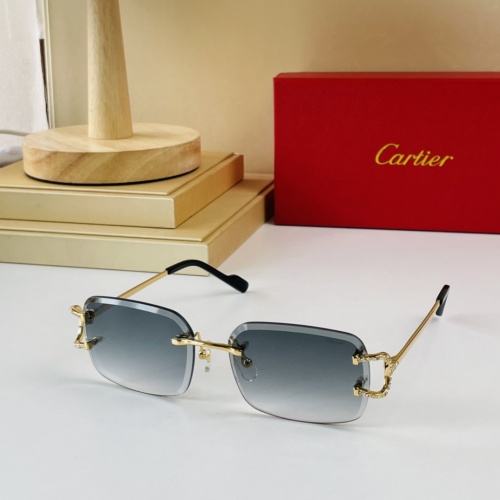 Cartier AAA Quality Sunglassess #959177 $60.00 USD, Wholesale Replica Cartier AAA Quality Sunglassess