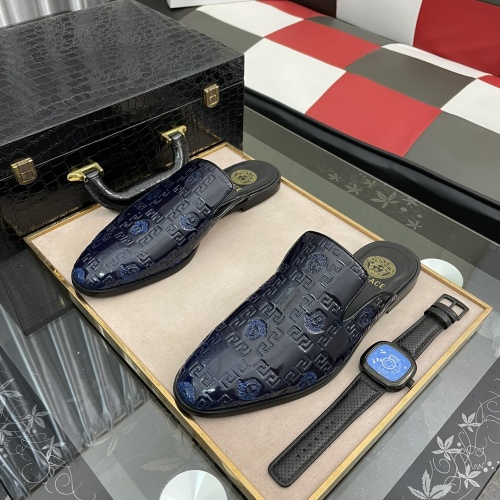 Versace Slippers For Men #959210 $68.00 USD, Wholesale Replica Versace Slippers