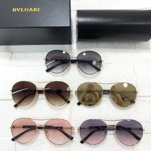 Replica Bvlgari AAA Quality Sunglasses #959238 $45.00 USD for Wholesale