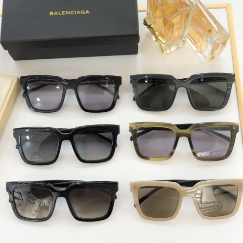 Replica Balenciaga AAA Quality Sunglasses #959284 $60.00 USD for Wholesale