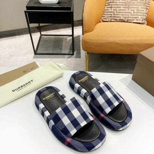 Replica Burberry Slippers For Women #959389 $72.00 USD for Wholesale