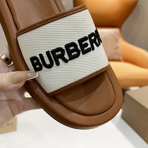 Replica Burberry Slippers For Women #959391 $72.00 USD for Wholesale