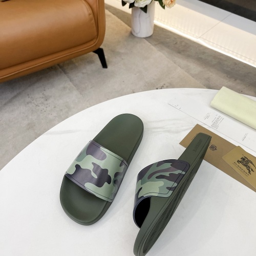 Replica Burberry Slippers For Men #959421 $42.00 USD for Wholesale