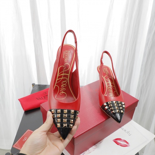 Replica Valentino Sandal For Women #959546 $92.00 USD for Wholesale