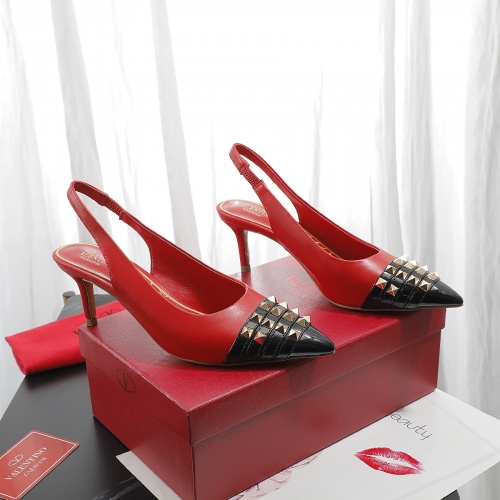 Replica Valentino Sandal For Women #959546 $92.00 USD for Wholesale