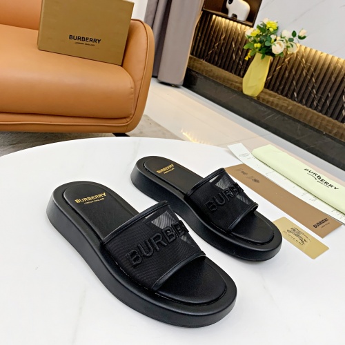 Replica Burberry Slippers For Women #959563 $72.00 USD for Wholesale