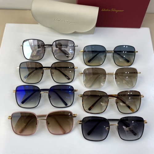 Replica Ferragamo Salvatore FS AAA Quality Sunglasses #959698 $64.00 USD for Wholesale