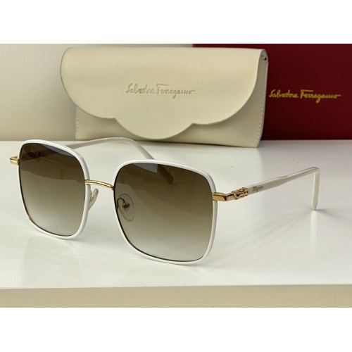 Salvatore Ferragamo AAA Quality Sunglasses #959702 $64.00 USD, Wholesale Replica Salvatore Ferragamo AAA Quality Sunglasses