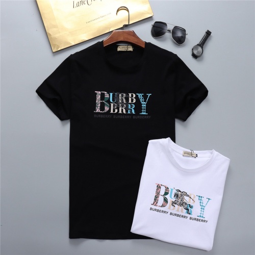 Replica Burberry T-Shirts Short Sleeved For Men #959798 $27.00 USD for Wholesale