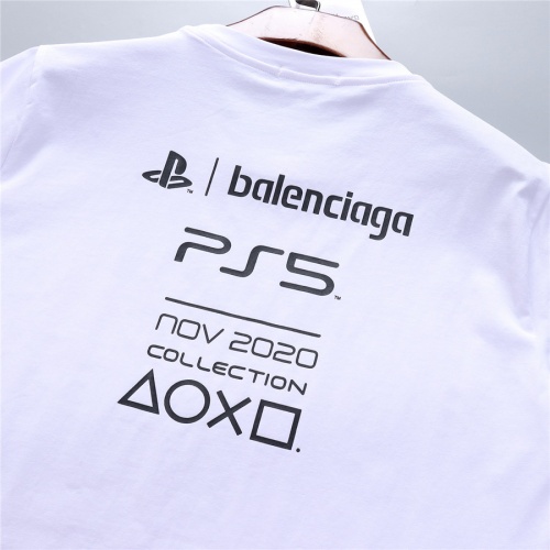 Replica Balenciaga T-Shirts Short Sleeved For Men #959894 $27.00 USD for Wholesale