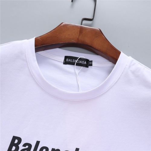 Replica Balenciaga T-Shirts Short Sleeved For Men #959896 $27.00 USD for Wholesale