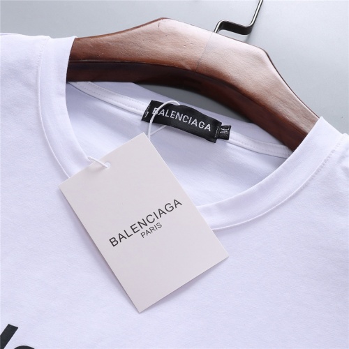 Replica Balenciaga T-Shirts Short Sleeved For Men #959896 $27.00 USD for Wholesale