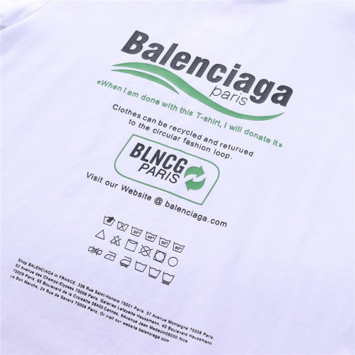 Replica Balenciaga T-Shirts Short Sleeved For Men #959896 $27.00 USD for Wholesale