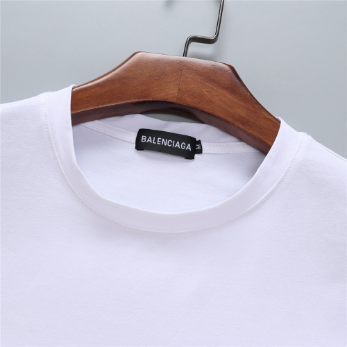 Replica Balenciaga T-Shirts Short Sleeved For Men #959898 $27.00 USD for Wholesale