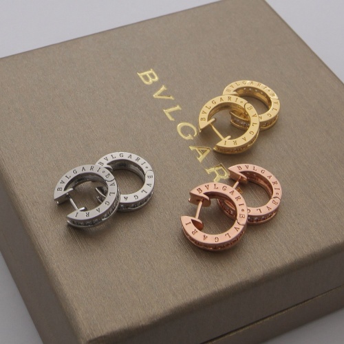 Replica Bvlgari Earrings For Women #960120 $27.00 USD for Wholesale