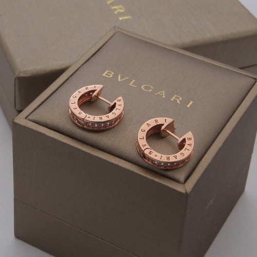 Bvlgari Earrings For Women #960121 $27.00 USD, Wholesale Replica Bvlgari Earrings