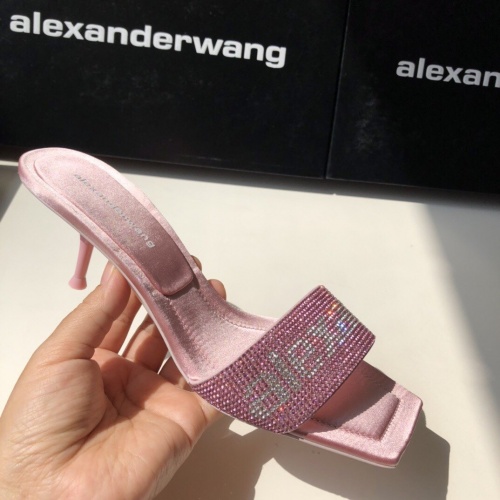 Replica Alexander Wang Slippers For Women #960196 $92.00 USD for Wholesale