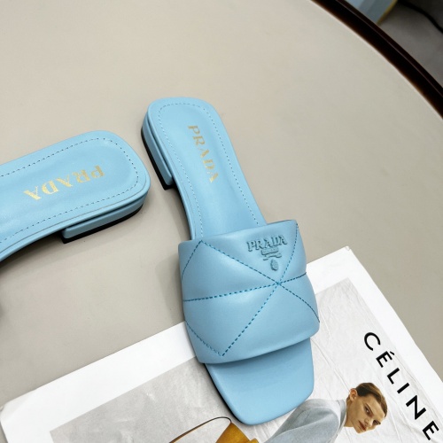 Replica Prada Slippers For Women #960226 $72.00 USD for Wholesale