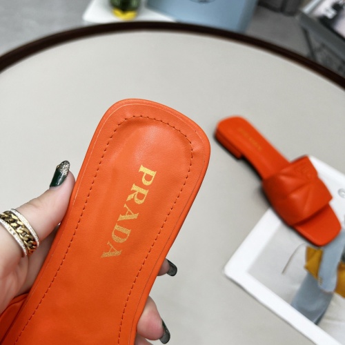 Replica Prada Slippers For Women #960228 $72.00 USD for Wholesale
