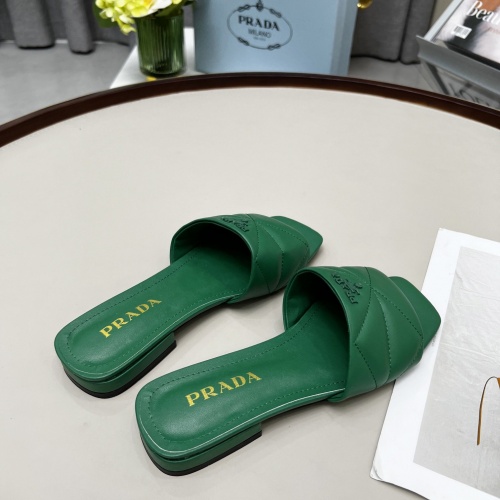 Replica Prada Slippers For Women #960230 $72.00 USD for Wholesale
