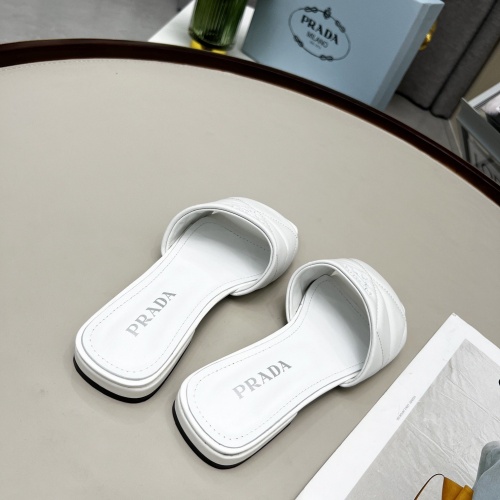 Replica Prada Slippers For Women #960231 $72.00 USD for Wholesale