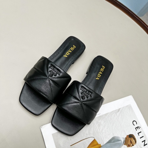 Replica Prada Slippers For Women #960232 $72.00 USD for Wholesale