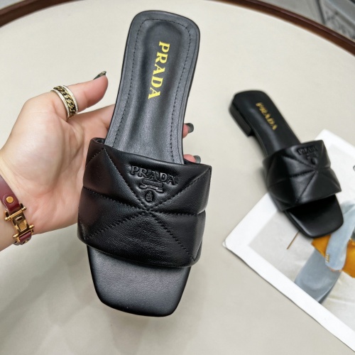 Replica Prada Slippers For Women #960232 $72.00 USD for Wholesale