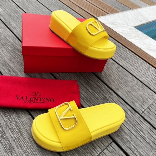 Replica Valentino Slippers For Women #960293 $80.00 USD for Wholesale