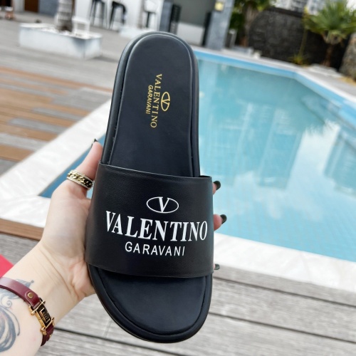 Replica Valentino Slippers For Women #960305 $80.00 USD for Wholesale