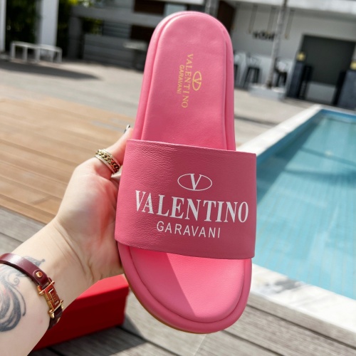 Replica Valentino Slippers For Women #960313 $80.00 USD for Wholesale