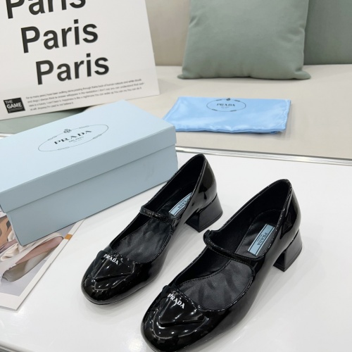 Prada High-heeled Shoes For Women #960378 $108.00 USD, Wholesale Replica Prada High-heeled Shoes