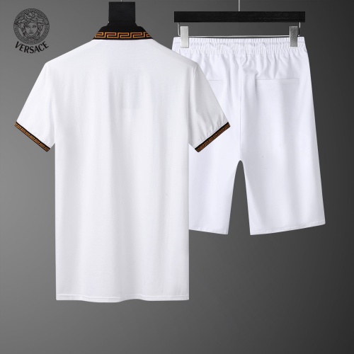 Replica Versace Tracksuits Short Sleeved For Men #960431 $64.00 USD for Wholesale