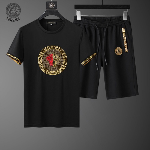 Versace Tracksuits Short Sleeved For Men #960441 $60.00 USD, Wholesale Replica Versace Tracksuits